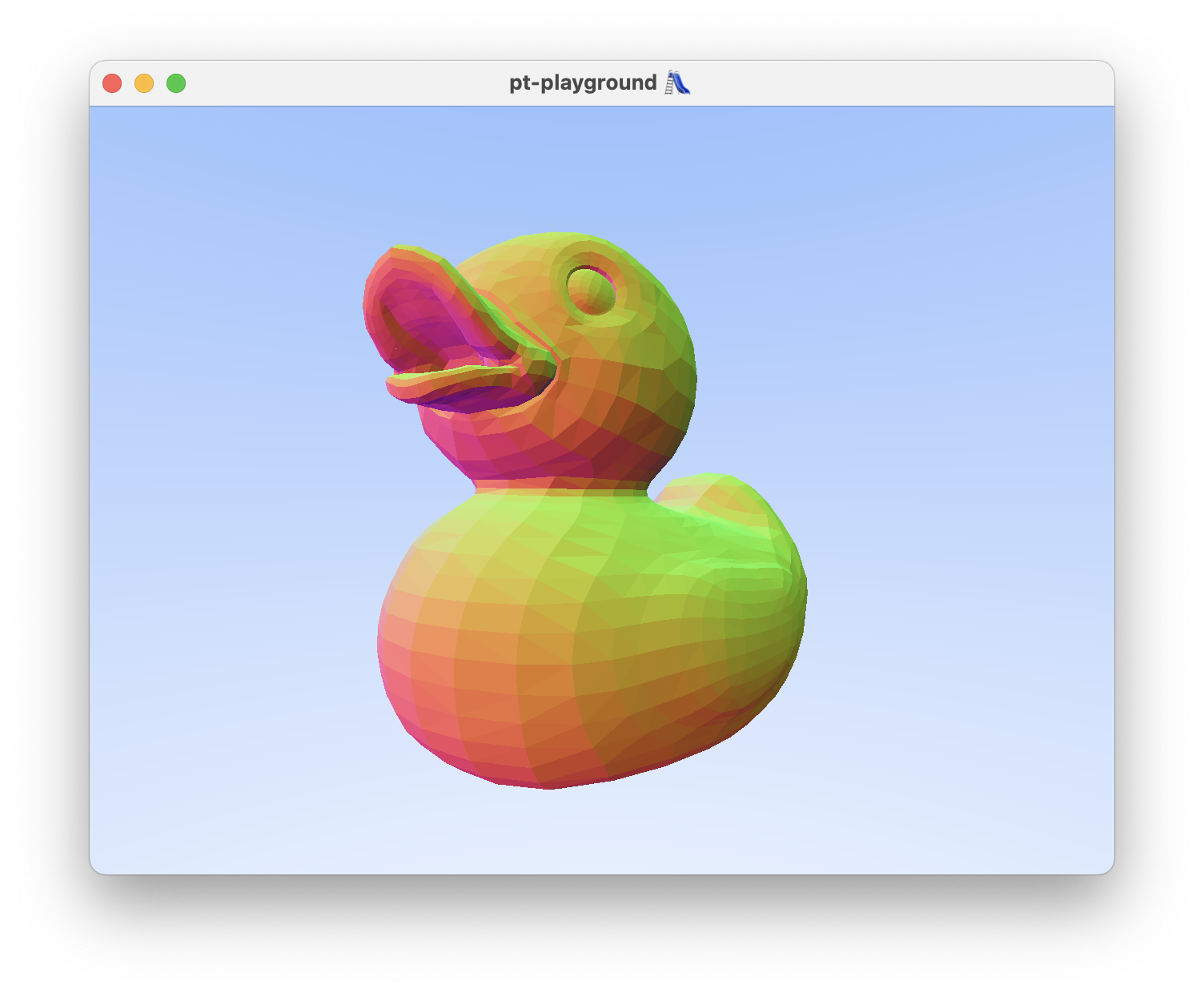 raytraced-duck
